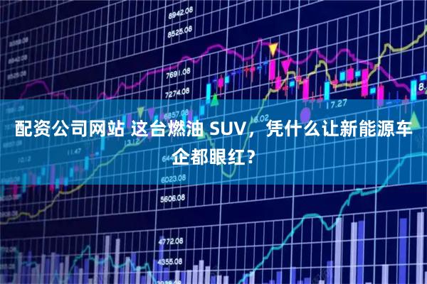 配资公司网站 这台燃油 SUV，凭什么让新能源车企都眼红？
